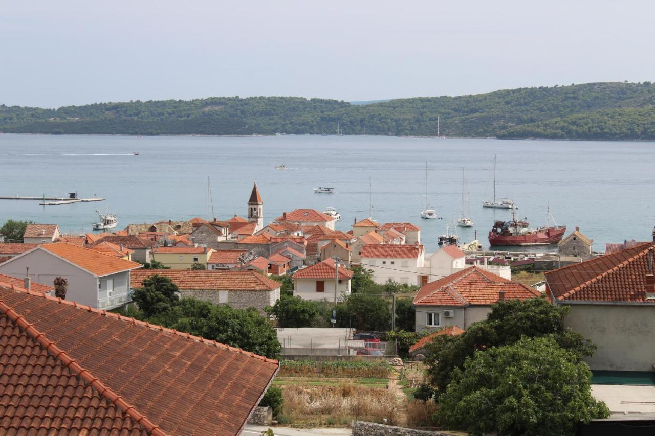 Lux Apartman S Pogledom Na More Trogir Dış mekan fotoğraf